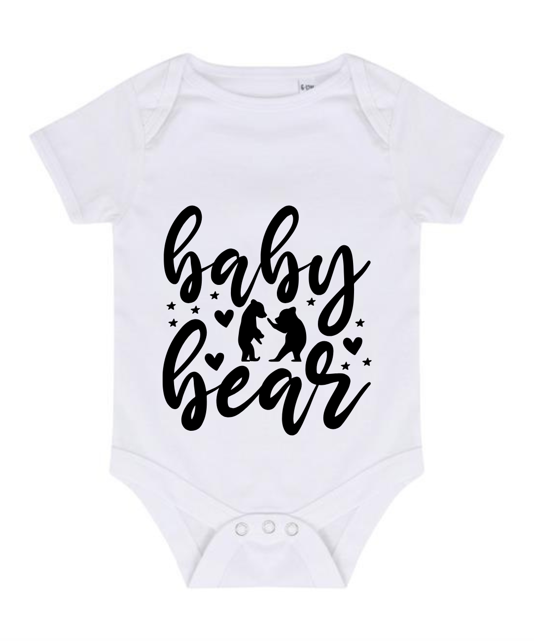 “BABY BEAR” BABY VEST BODYSUIT
