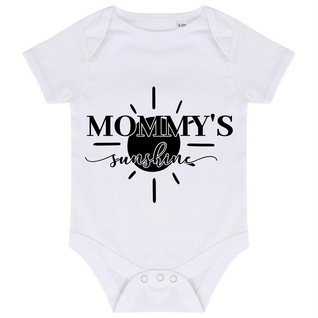 “MOMMY’S SUNSHINE” BABY VEST BODYSUIT