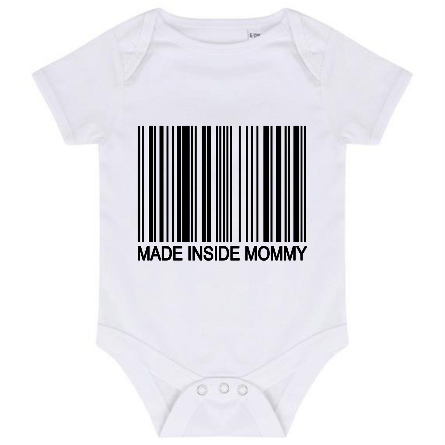 “MADE INSIDE MOMMY” BABY VEST BODYSUIT