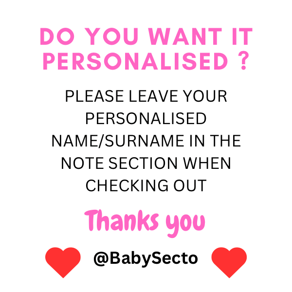 PERSONALISED BABY MITTENS