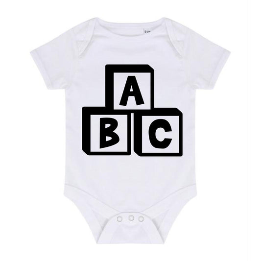 “ABC” BABY VEST BODYSUIT