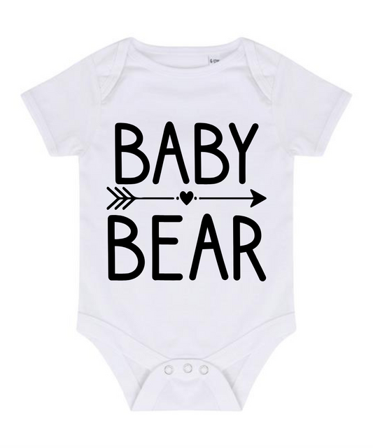 “BABY BEAR” BABY VEST BODYSUIT