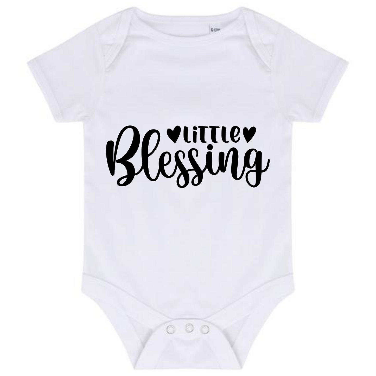 “LITTLE BLESSING” BABY VEST BODYSUIT