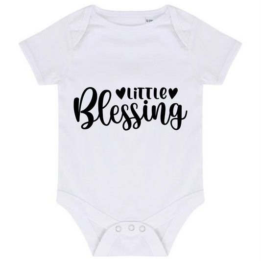 “LITTLE BLESSING” BABY VEST BODYSUIT