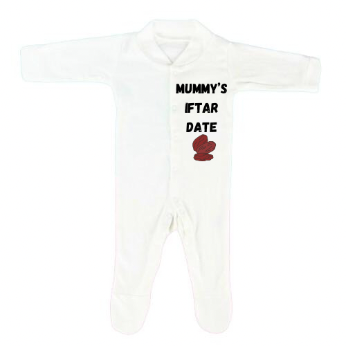 MUMMY’S IFTAR DATE”BABYGROW