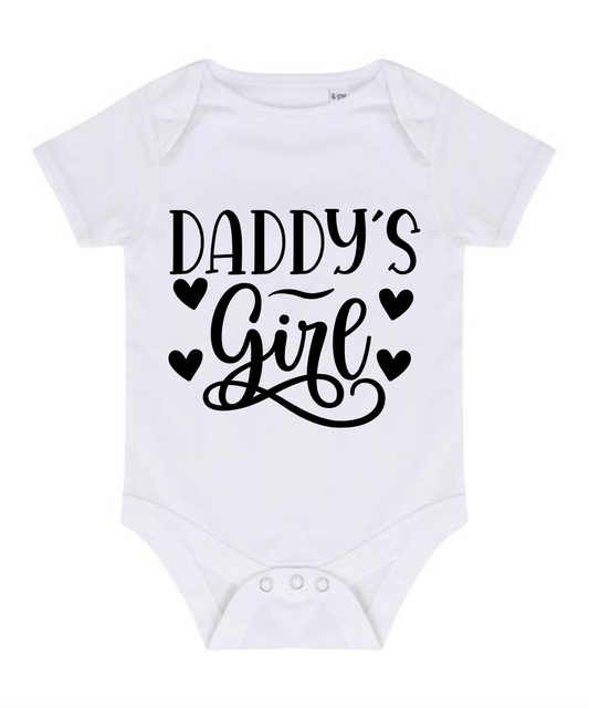 “DADDY’S GIRL” BABY VEST BODYSUIT