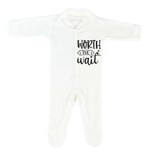 “WORTH THE WAIT” BABYGROW