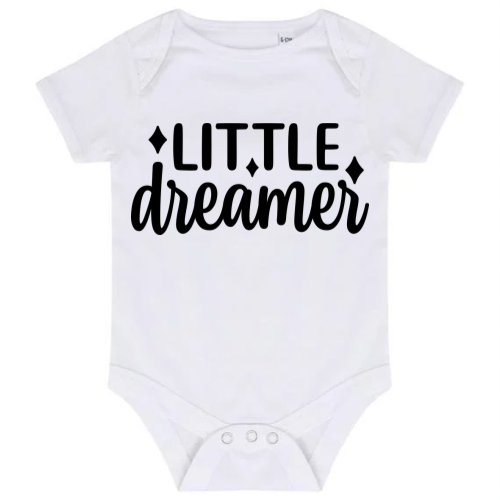“LITTLE DREAMER” BABY VEST BODYSUIT