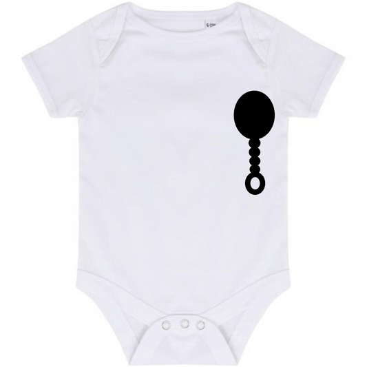 “RATTLE” BABY VEST BODYSUIT