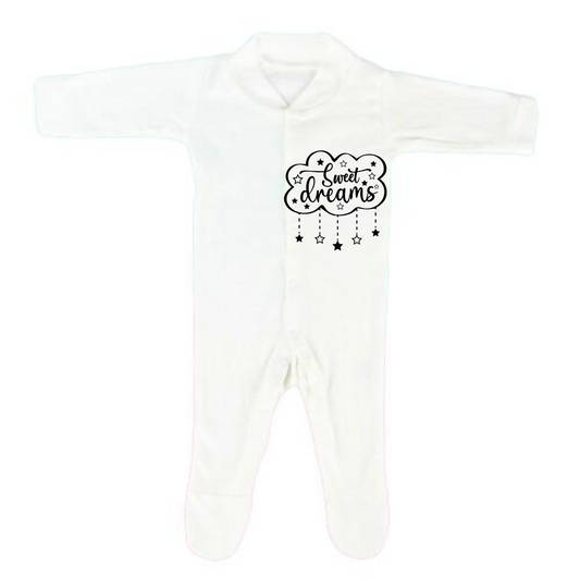 “SWEET DREAMS” BABYGROW