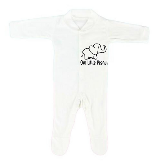 “OUR LITTLE PEANUT” BABYGROW