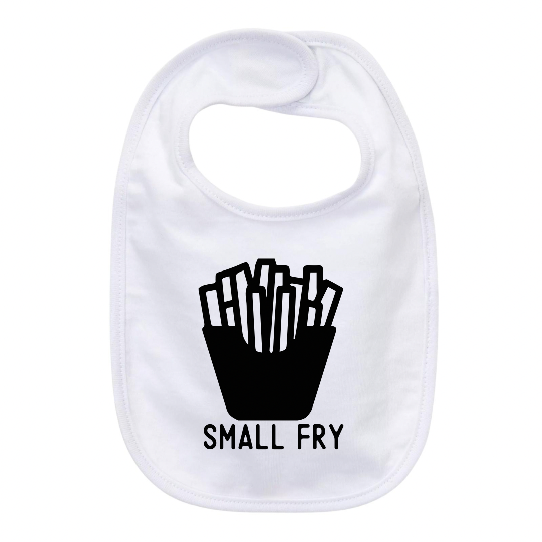 “SMALL FRY” BABY BIB