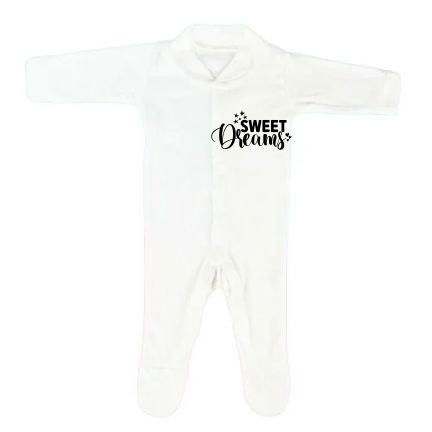 “SWEET DREAMS” BABYGROW