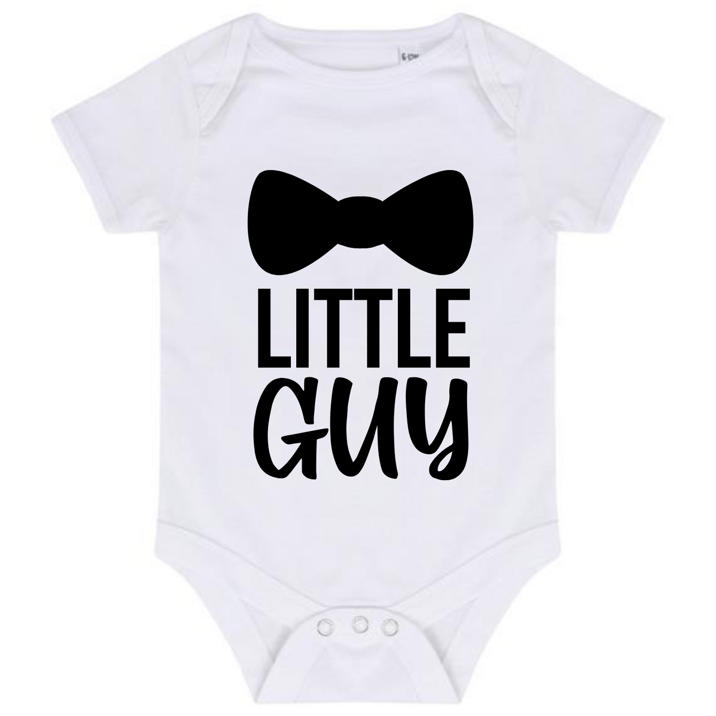“LITTLE GUY” BABY VEST BODYSUIT