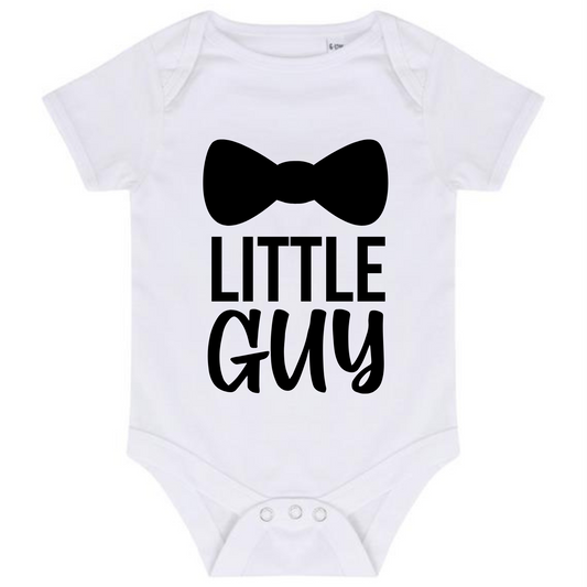 “LITTLE GUY” BABY VEST BODYSUIT