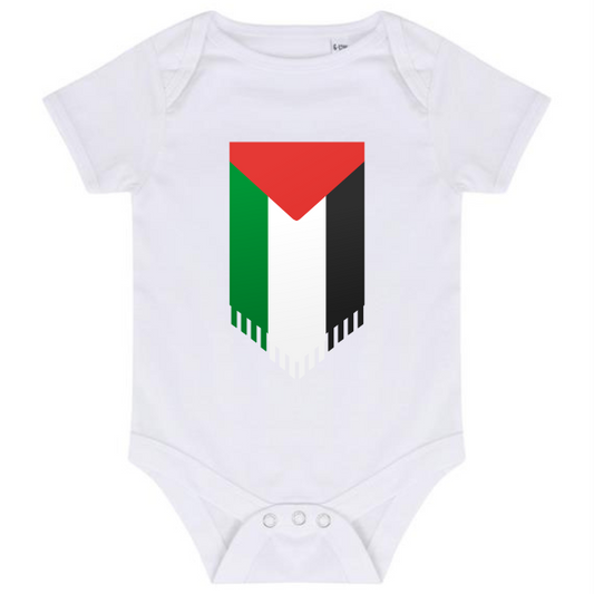 Palestine Love Babyvest "Solidarity Snuggles: Palestine-Themed Babygrows