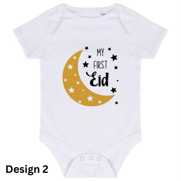 EID BABY BODYSUITS / (Designs 1-14)