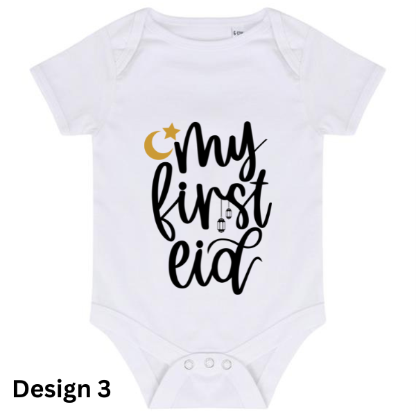 EID BABY BODYSUITS / (Designs 1-14)
