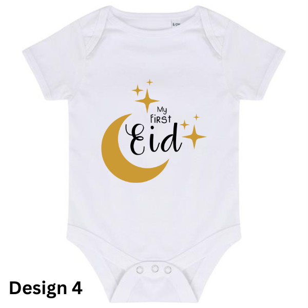 EID BABY BODYSUITS / (Designs 1-14)