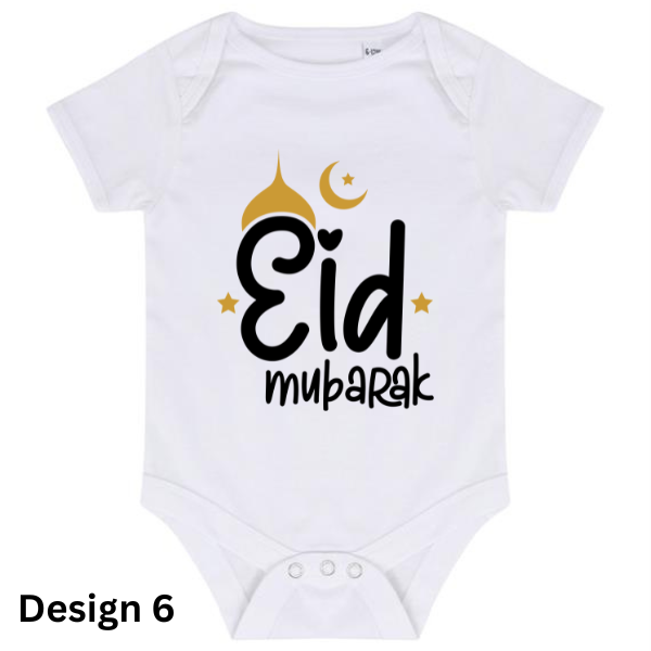 EID BABY BODYSUITS / (Designs 1-14)