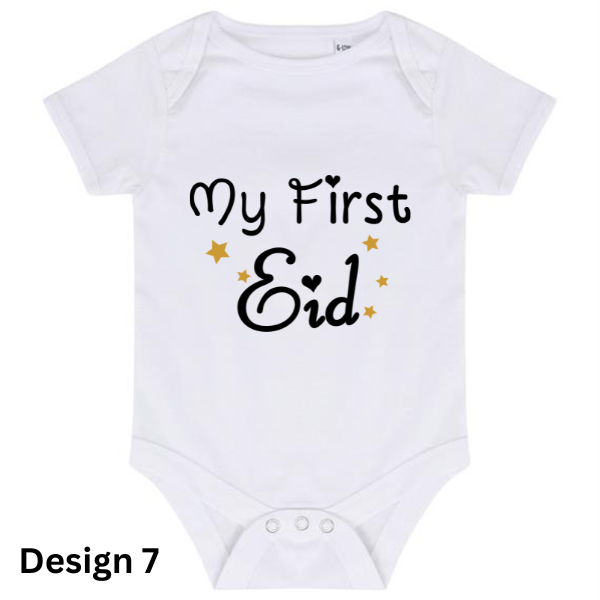 EID BABY BODYSUITS / (Designs 1-14)
