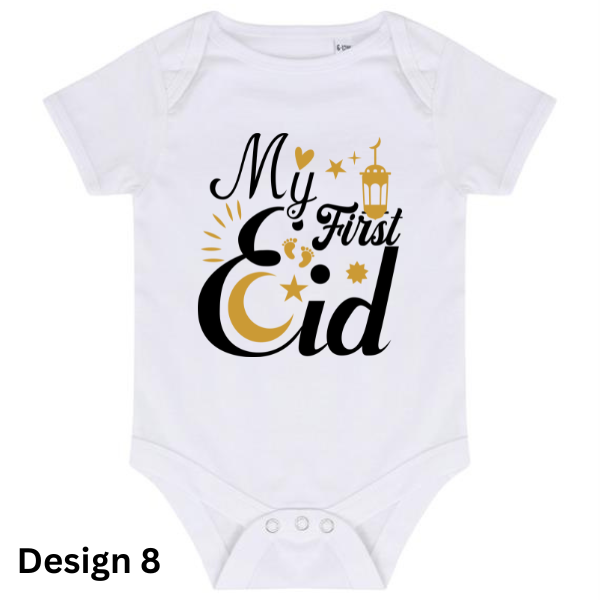 EID BABY BODYSUITS / (Designs 1-14)