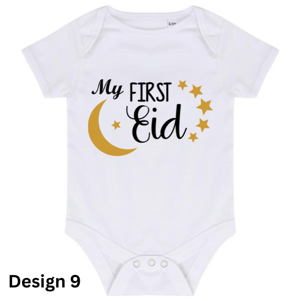 EID BABY BODYSUITS / (Designs 1-14)