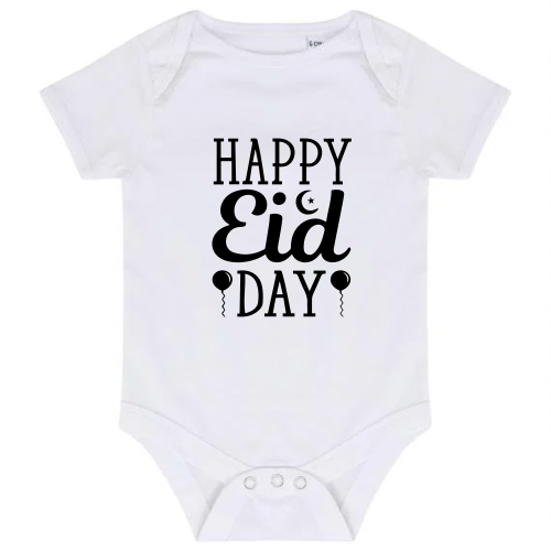 HAPPY EID DAY BIB/Bodysuit/sleepsuit